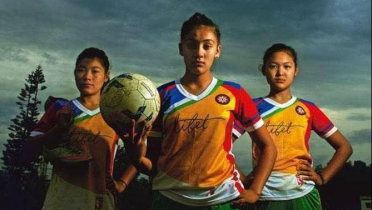 Echipa de fotbal feminin din Tibet