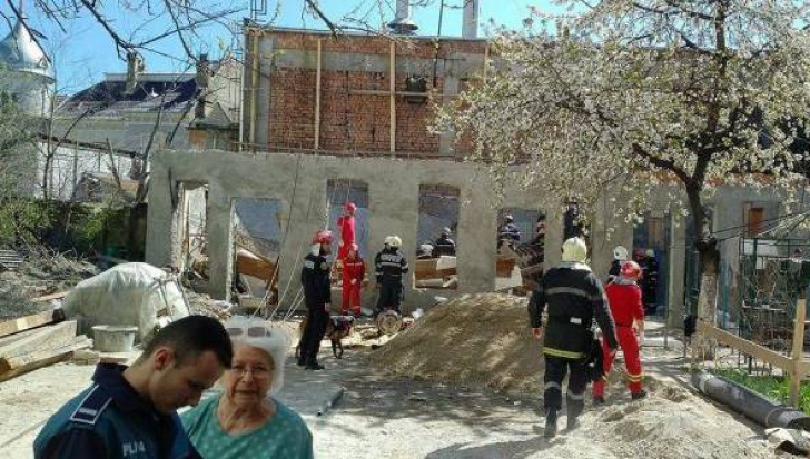 Timișoara: Doi oameni au murit după ce zidul unei case s-a prăbușit peste ei