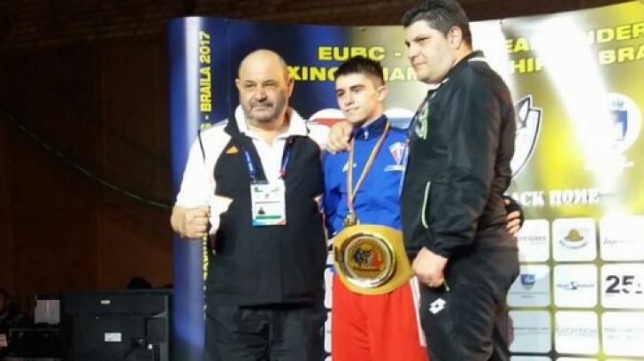 Robert Jitaru, medaliat cu aur la Europenele Under-22 de la Brăila