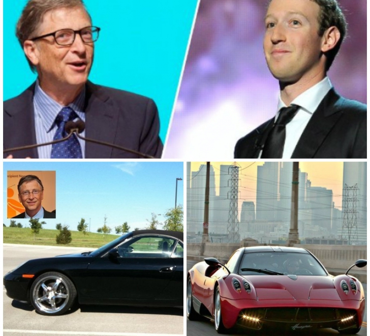 Ce maşini conduc milionarii şi miliardarii Planetei. Mark Zuckerberg şi Bill Gates au SURPRINS total