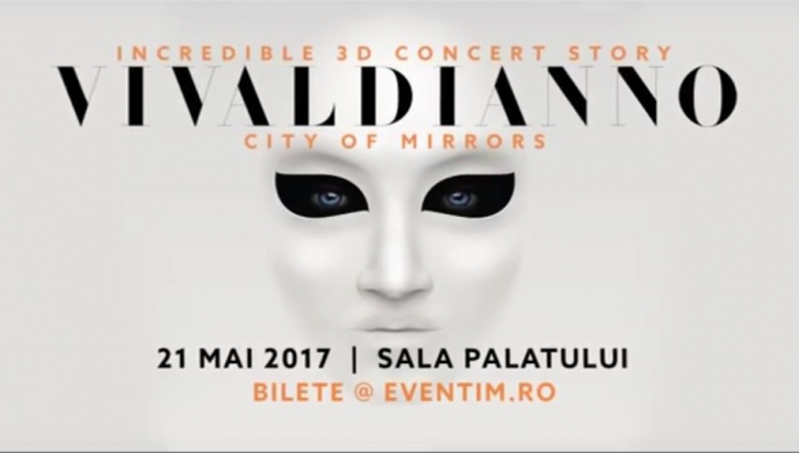 Vivaldianno, City of Mirrors – un concert tridimensional în premiera la București