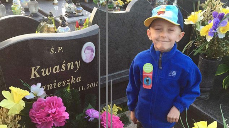 Ultima dorinţă a unui copil de 7 ani, care suferă de leucemie. "Vreau să fiu îngropat lângă..."