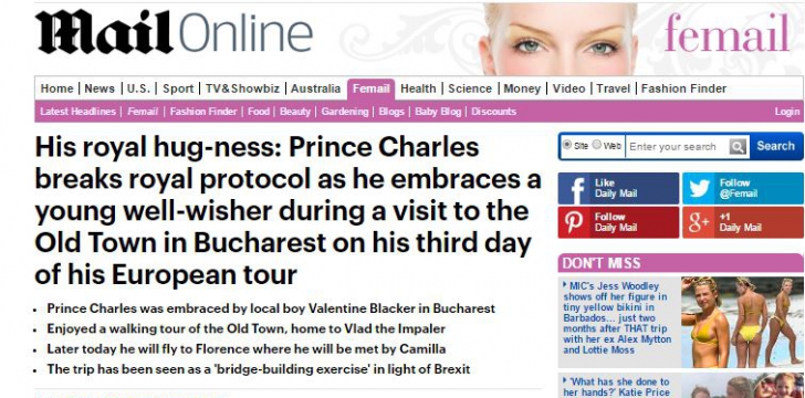 EROARE COLOSALĂ făcută de Daily Mail. Publicația britanică a încurcat Bucureștiul cu Budapesta