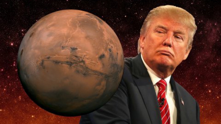 Planuri ambițioase pentru SUA: Donald Trump inițiază explorarea planetei Marte