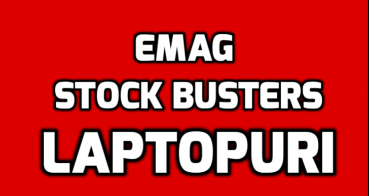 eMAG Stock Busters – 6 laptopuri cu pretul scazut peste 30%