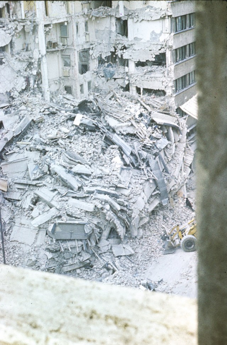 Fotografiile dezastrului: Cum arăta Bucureştiul din cutremurului din 1977