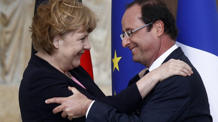 Angela Merkel și Francois Hollande
