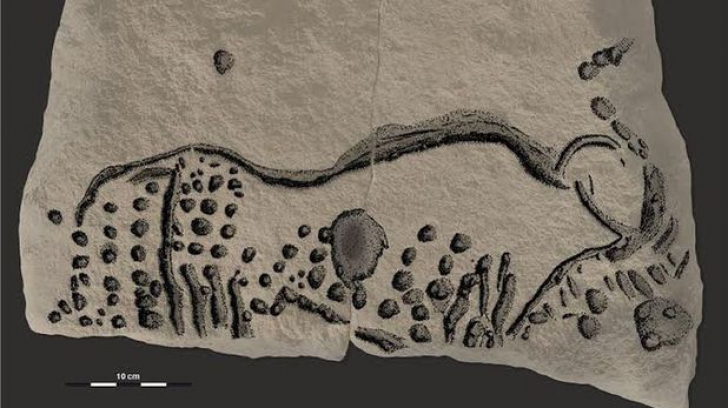 S-a descoperit cea mai veche imagine! Cum arată gravura de peste 35.000 de ani