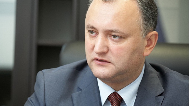 Igor Dodon insistă asupra prerogativei prin care ar putea dizolva Parlamentul