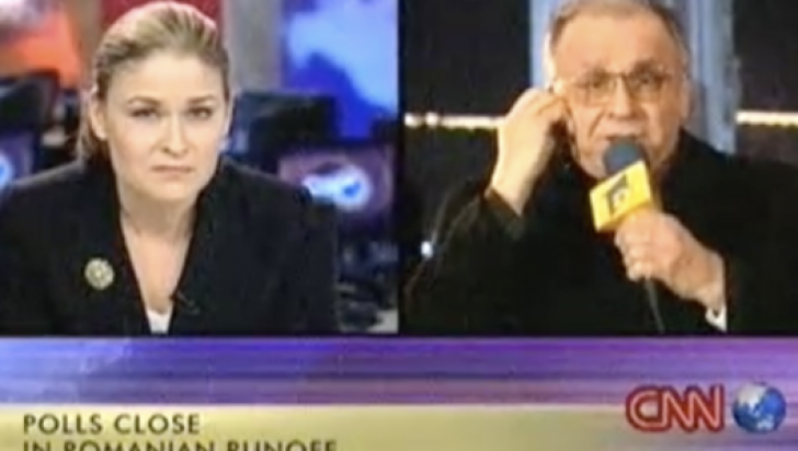 Lecţii de engleză la PSD. Iliescu şi celebrul interviu acordat CNN, în 2000: "Ză cărapşăn.."