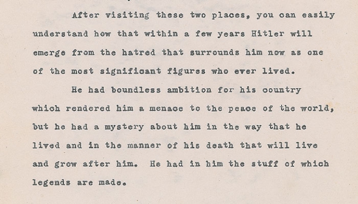 Ce scria JFK în jurnalul său secret despre Hitler. Schimbă tot ce se ştia până acum!