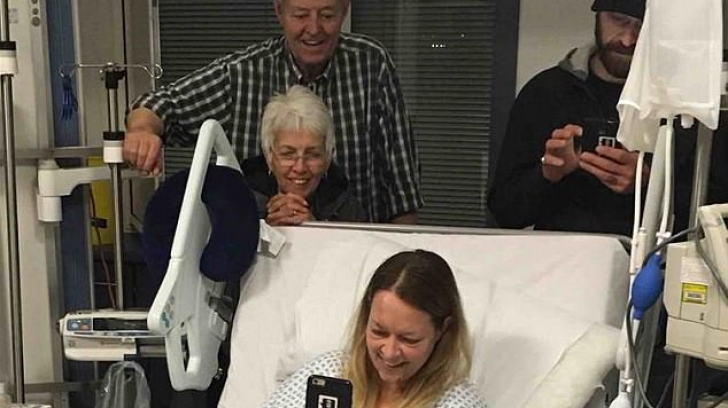 Îndoliată și rănită,încă zâmbește. Imagini emoționante cu una dintre victimele atacului de la Londra