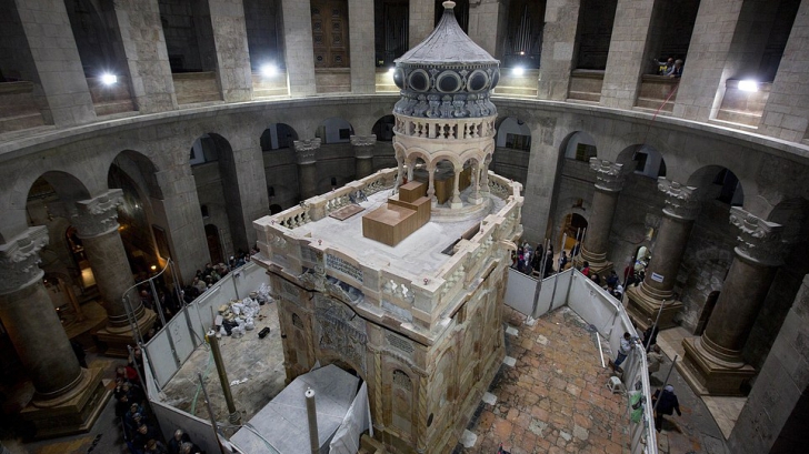 Mormântul lui Iisus a fost redeschis publicului