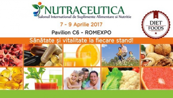 NUTRACEUTICA. Salonul Internațional de Suplimente Alimentare și Nutriție, 7 - 9 aprilie
