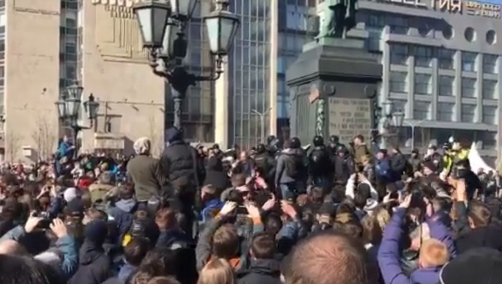 Proteste împotriva lui Putin în Rusia. Liderul opoziției fost arestat. REACȚIA SUA