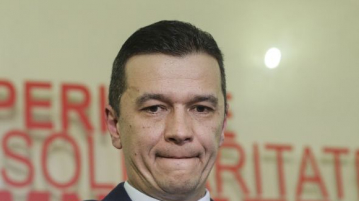 Sorin Grindeanu: Guvernul nu susţine amendamentul lui Şerban Nicolae, privind graţierea 