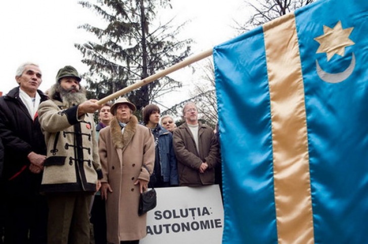 Marş de amploare la Târgu Mureș pentru autonomia Ţinutului Secuiesc