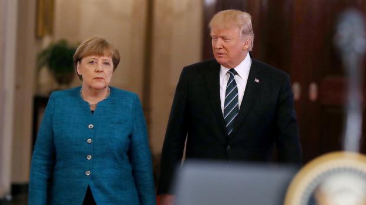 Donald Trump a vorbit cu Angela Merkel la telefon. Ce au discutat 