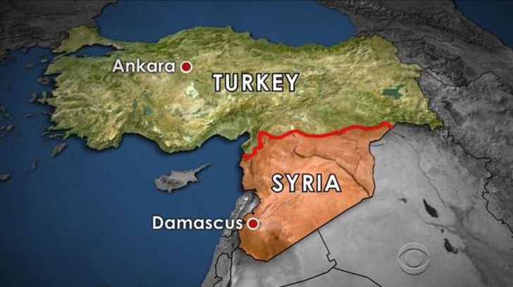 Un avion s-a prăbușit lângă granița turco-siriană