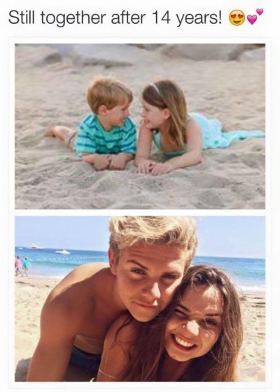 S-au văzut la 4-5 ani, au rămas împreună.Cum arată la maturitate cuplurile născute practic din faşă