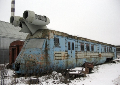 Locomotivă sau navă spațială? Cea mai bizară invenție își dezvăluie secretele