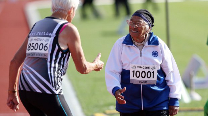 INCREDIBIL! Campioană la sprint la 101 ani