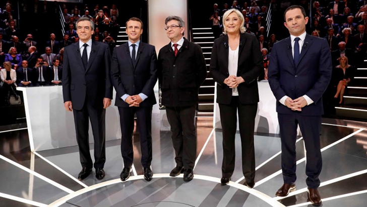 Cine va fi președintele Franței? Sondaj cu surprize în prima zi a campaniei electorale