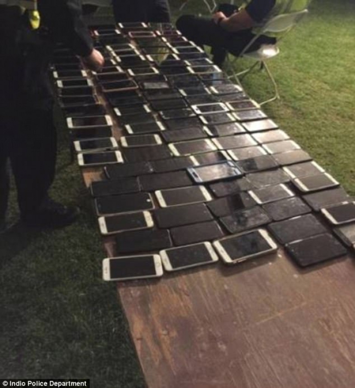 Este acesta jaful deceniului? Poliția a fost șocată când a văzut câte telefoane a reușit să fure! 