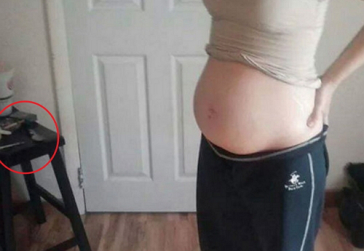 A postat pe Facebook o poză cu burtica de gravidă şi a fost imediat ARESTATĂ de poliţie. Motiv-ŞOC