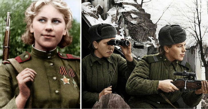 Povestea celei mai bune lunetiste din Armata Rusă: a ucis 54 de soldaţi în 10 luni. Avea 19 ani