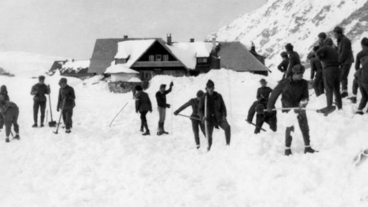 Avalanşă la Bâlea Lac, acum 40 de ani
