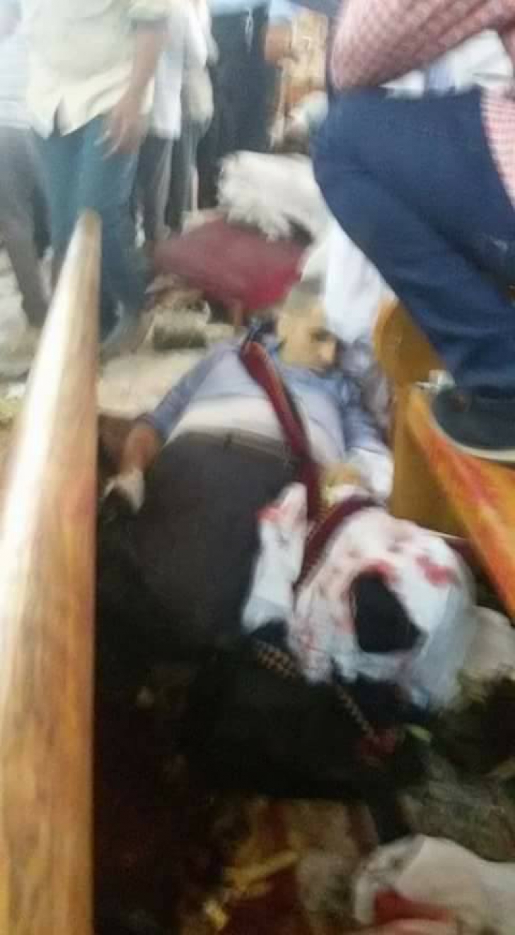 Imagini de la primul atac din Egipt! Teroare şi durere pe chipurile credincioşilor