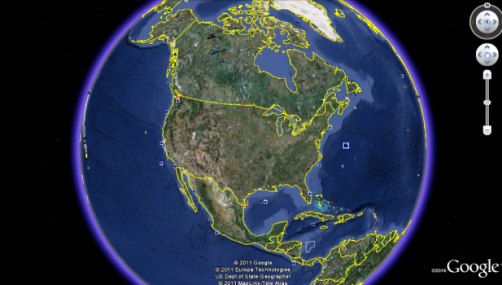 Atlasul digital Google Earth, relansat