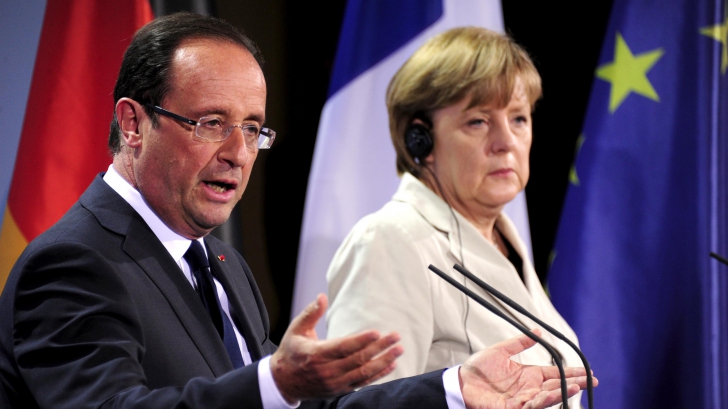Angela Merkel şi François Hollande susţin loviturile aeriene americane din Siria