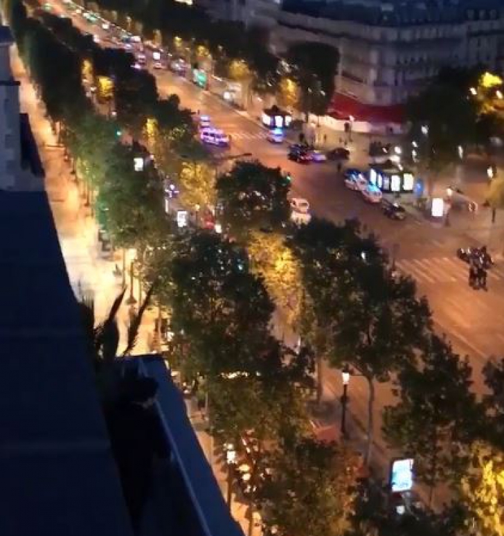 ISIS revendică ATACUL cu armă automată de pe Champs-Elysées. Un polițist și atacatorul, uciși