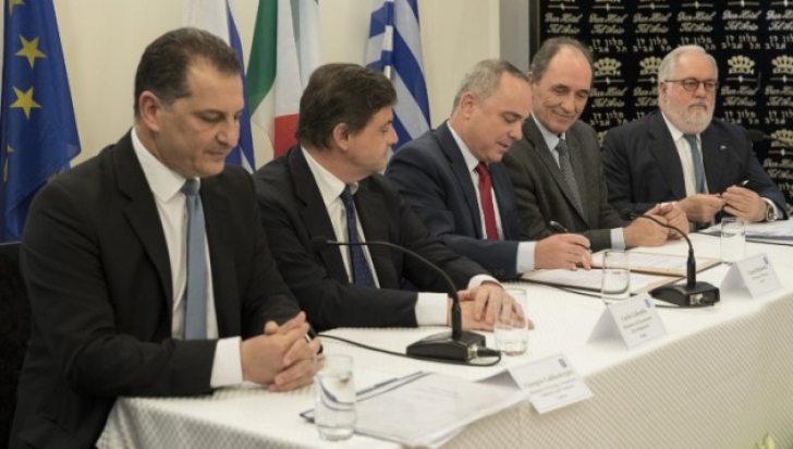 Noi planuri pentru construirea conductei de gaz care unește Israelul cu Europa 