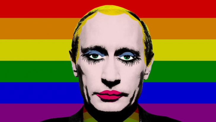 Scandal în Rusia! Imaginea lui Putin pângărită, iar autorul a fost cenzurat de Kremlin