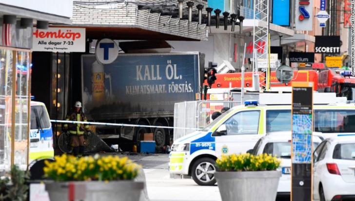 Anunţul Ministerului Afacerilor Externe în urma atacului terorist de la Stockholm