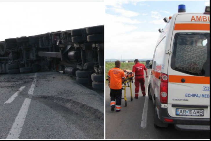 Carambol pe A1, în apropiere de Arad. Accidentul s-a soldat cu 4 victime