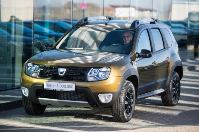 Cum arată Dacia Duster cu numărul 1.000.000, fabricată în România. Model deosebit