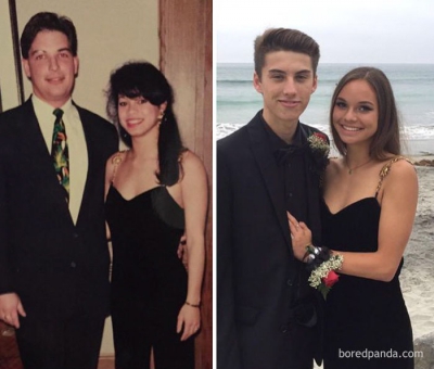 Aşa mamă, aşa fiică! Tinerele care au purtat la petrecerea de absolvire rochiile mamelor