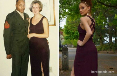 Aşa mamă, aşa fiică! Tinerele care au purtat la petrecerea de absolvire rochiile mamelor