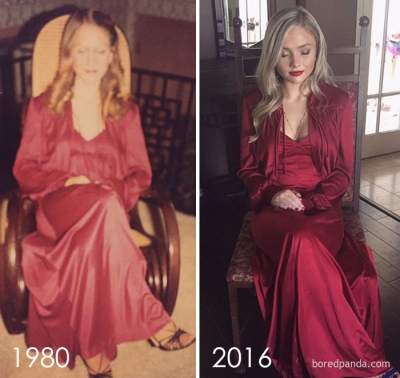 Aşa mamă, aşa fiică! Tinerele care au purtat la petrecerea de absolvire rochiile mamelor