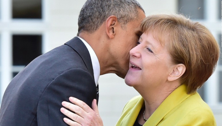 Angela Merkel, doi preşedinţi SUA pe zi. S-a întâlnit cu Barack Obama, urmează Donald Trump 