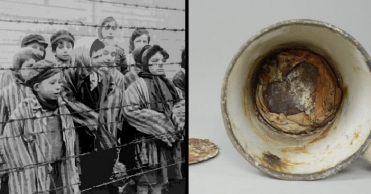 Au găsit o cană în lagărul Auschwitz. Nu era una banală.Ce au descoperit pe fundul ei i-a CUTREMURAT