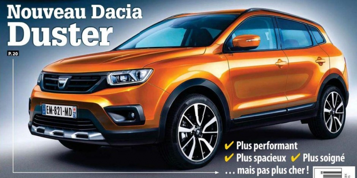 Cum ar putea arăta Dacia Duster, dacă va fi relansată în 2018. Seamănă cu VW Tiguan?