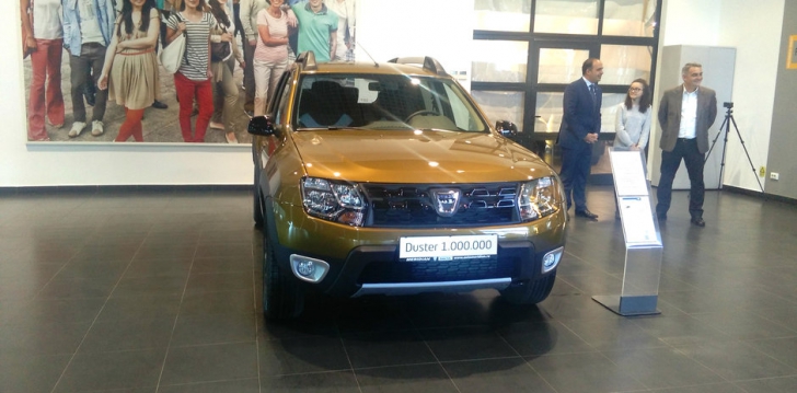 Cum arată Dacia Duster cu numărul 1.000.000, fabricată în România. Model deosebit