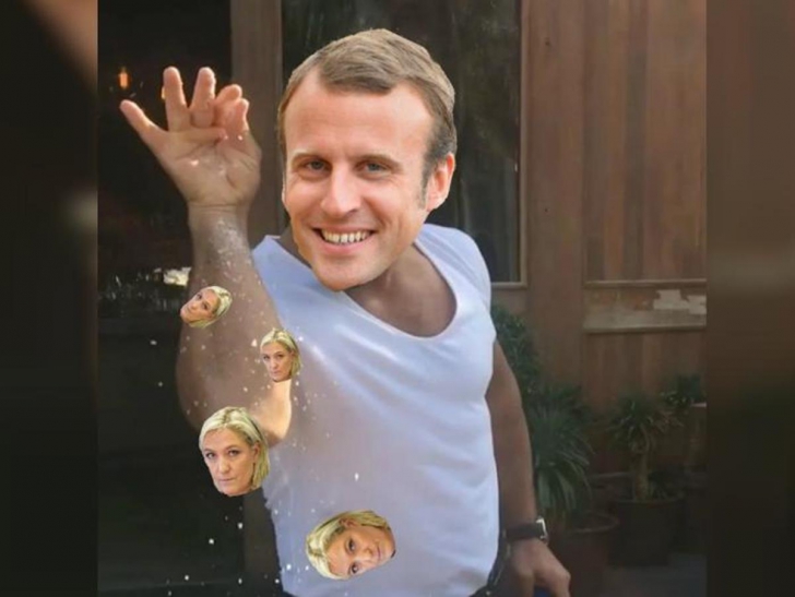 Cele mai bune glume despre Emmanuel Macron și Marine Le Pen după alegerile din Franța