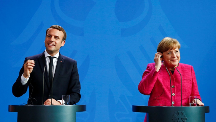 Merkel și Macron, dispuși să schimbe tratatele ca parte a modernizării UE