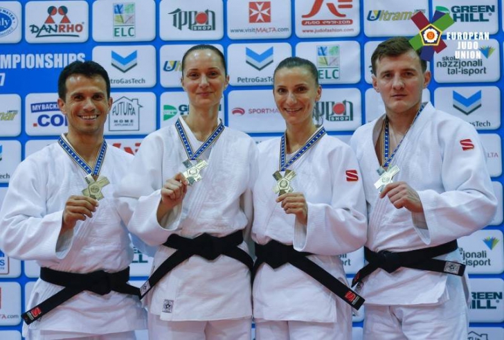 România a câştigat două medalii de aur la Campionatul European de Judo Kata din Malta